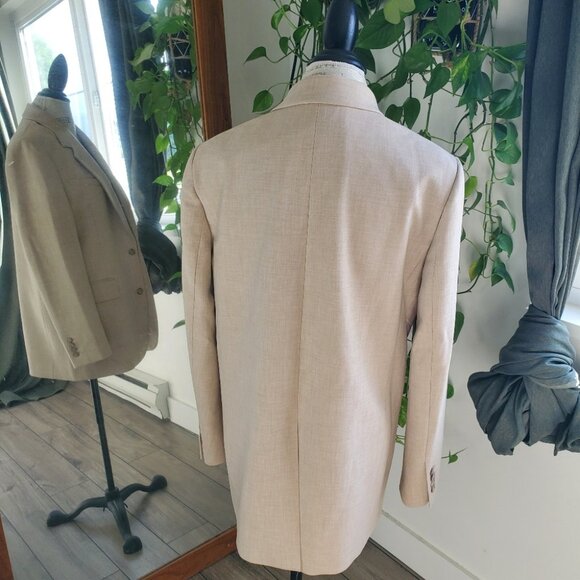 BABATON | Aritzia Heather Oat Beige Agency Blazer (Size M) - Picture 9 of 13